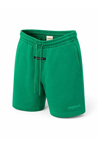 HZR wear Erkek Regular Fit Rahat Kesim %100 Pamuk Hafif Kalın Beli Bağcıklı Şort