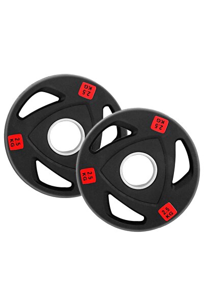 miracle fitness 2.5 Kg Weight Plates For Barbell Or Dumbbell/Sold As Pair - 2...