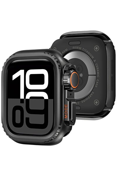 Aras Bisiklet Husă de protecție pentru ceas, Apple Watch Series 10 46mm, Tran...