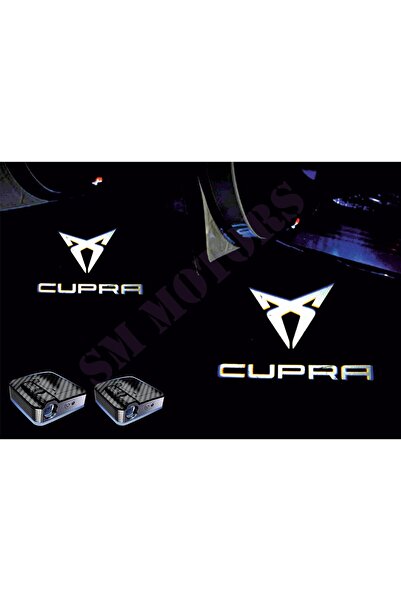 MKY STORE CUPRA KAPI ALTI LED AYDINLATMA ARAÇ LOGOLU