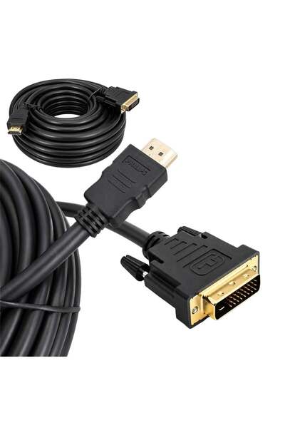 Philips Swv7436/93 8 Meter HDMI to Dvi (24+1) Video Cable Full Hd