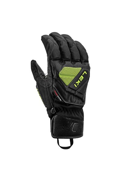 LEKI Mănuși de schi WCR C-Tech 3D-Negru/Lime-8
