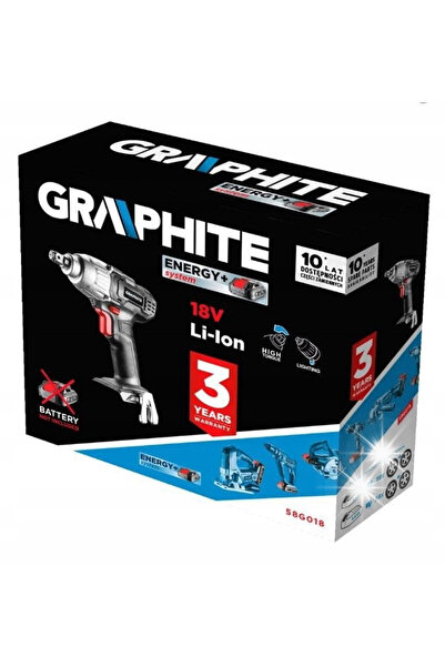 graphite Cheie de impact cu acumulator 18V 58G018