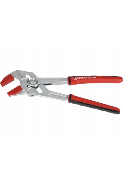 NO BRAND ROFAST Clește reglabil de 10 inch + 3 inserții ROTHENBERGER 1000004810