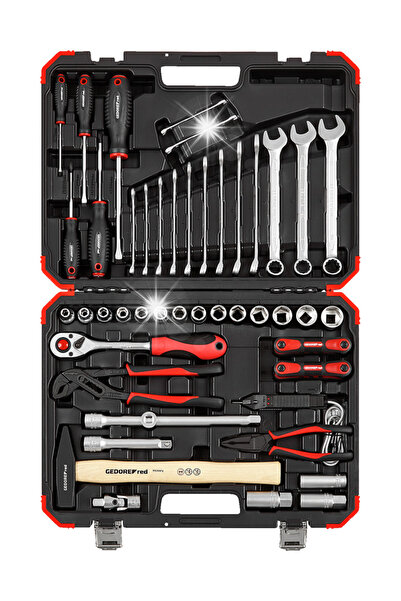 Gedore Set de chei tubulare 1/2 61 piese auto-universal R69003061