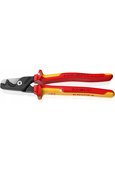 Knipex Foarfece pentru cabluri cu margini tăietoare gradate 95 18 225