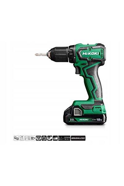 HiKOKI - Hitachi HIKOKI DS18DD Mașină de găurit și înșurubat fără fir, fără p...