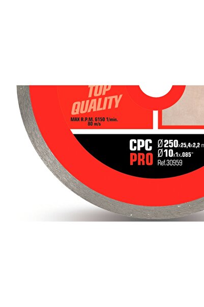 Rubi Disc diamantat 250mm CPC 250x25,4 PRO pentru gresie-granit, pentru utili...