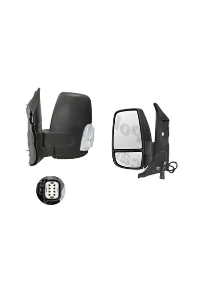 RapidAuto Oglinda exterioara Ford Transit/Tourneo, 01.2014-12.2019, Stanga, r...