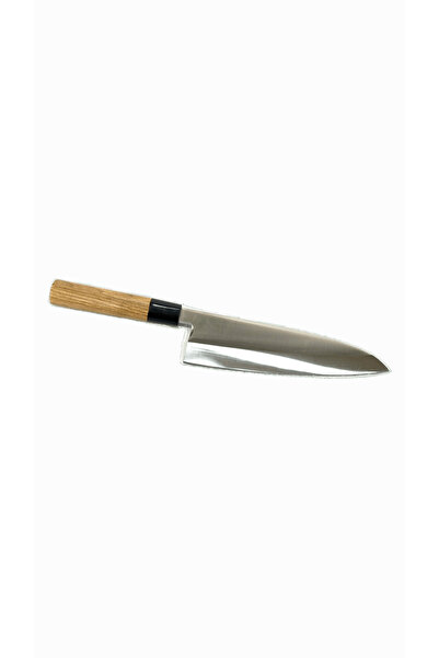 kvall Sushi Cutting Knife 21cm Long Wooden Handle