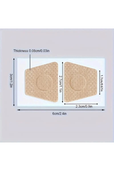 MEKs Easy-To-Apply Toenail Repair Patch (Set of 10)