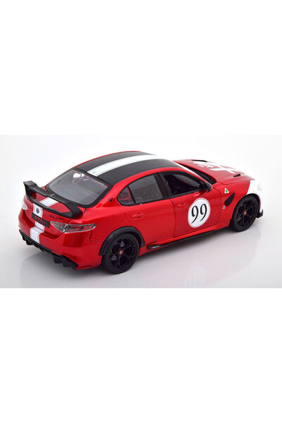 BBURAGO ALFA ROMEO GIULIA GTAm # 99 MODEL METALIC 1:18