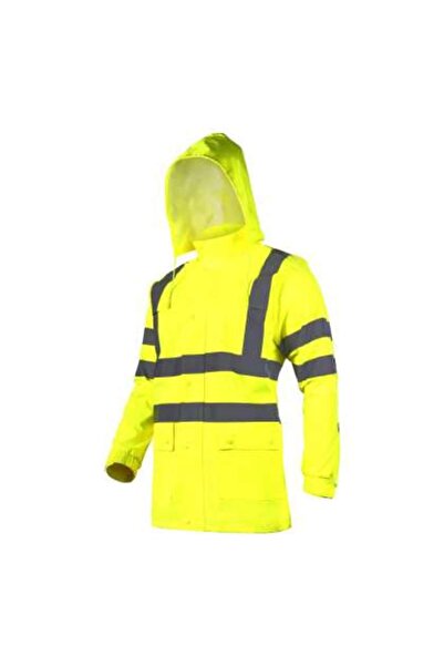 Lahti Pro Jacheta Reflectorizanta Impermeabila / Verde - 3xl
