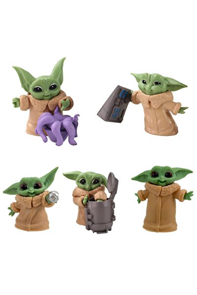 e-life shop The Mandalorian Baby Yoda Grogu Bebek Yoda Aksiyon Figür Oyuncak ...