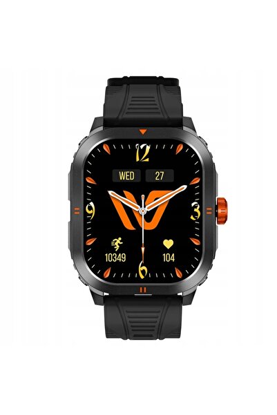 NO BRAND Smartwatch Weofly Pioneer negru Bluetooth AMOLED IP68 300mAh SPO2