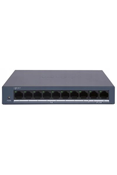 Hikvision SWITCH POE DS-XS0110-P cu 8 porturi