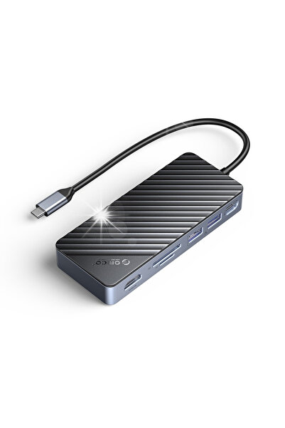 Orico Stație de andocare USB-C cu carcasă pentru disc M.2, 10 Gbps, HDMI 4K 60Hz