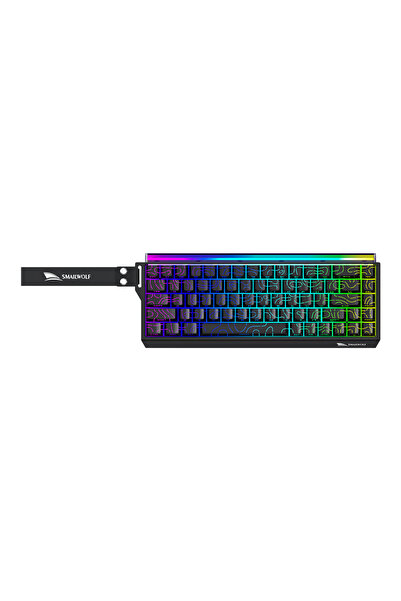 ULUGAMES Smailwolf SK11 HE RGB 8000Hz Kablolu Rapid Trigger - Snap Tap 0.01mm...