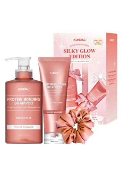 Kundal Kondal Vacation Set - Shampoo 500 ml + Treatment 250 ml + Hair Scrunch...