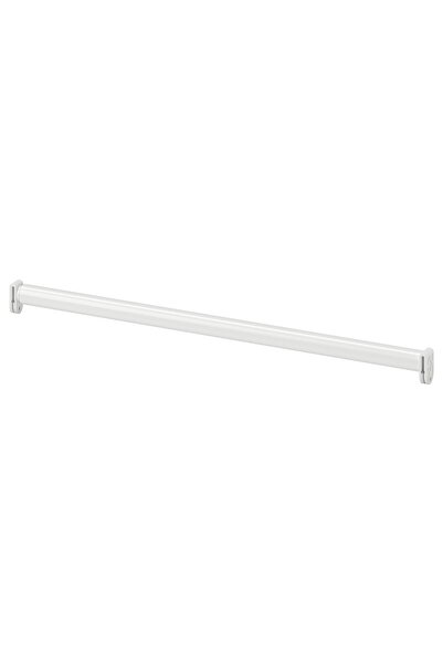IKEA HJÄLPA Adjustable clothes rail, white, 60-100 cm