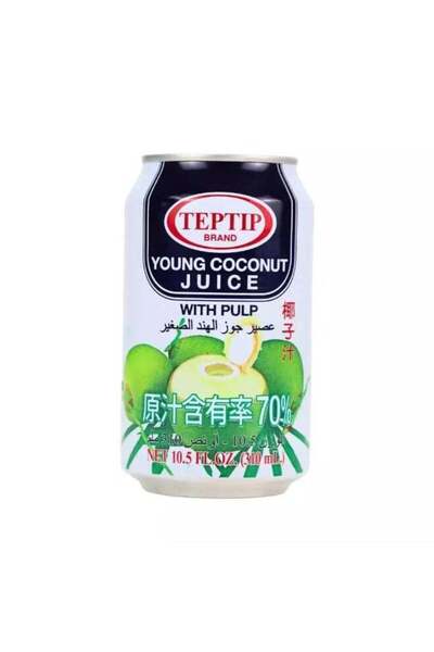 Teptip Tep Tip Young Coconut Juice with Pulp - 310ml