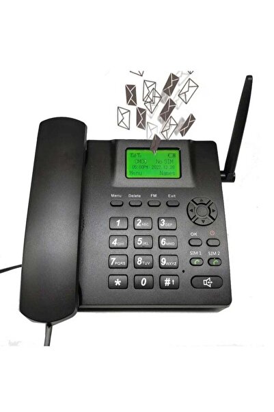 Generic Cordless GSM Wireless Phone for Elderly – Dual SIM Fixed Home Office ...
