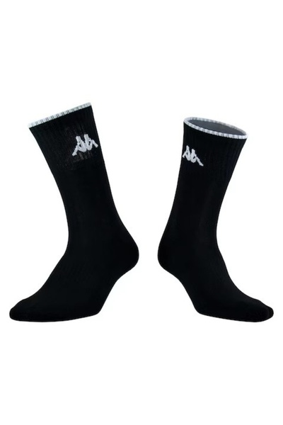 Kappa Sosete lungi semi-flausate Kappa, Negru