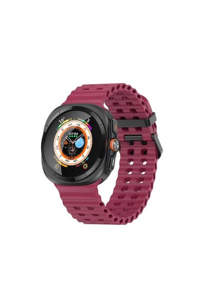OEM Λουράκι Σιλικόνης Ocean με Διπλή Σειρά Οπών για Samsung Galaxy Watch Ultr...