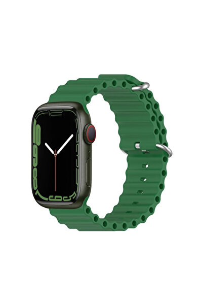 OEM Λουράκι Σιλικόνης Πράσινο (Apple Watch 38/40/41/42mm)
