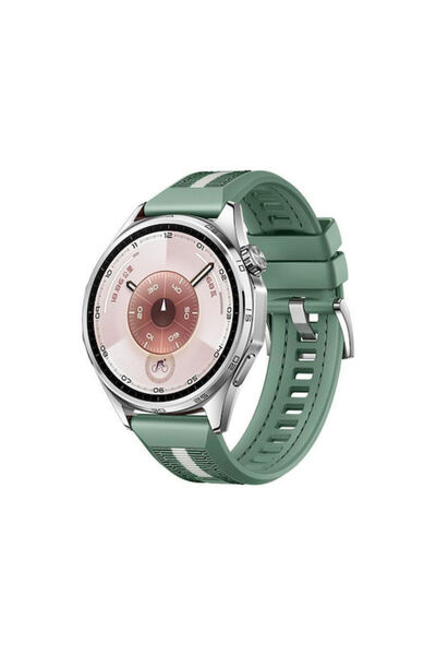 OEM Λουράκι Νάιλον Υβριδικής Σιλικόνης Amazfit Balance 46mm Πράσινο