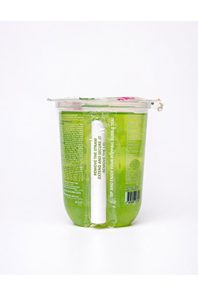 The Bobaco Bubblicious Popping Bubble Tea Popping Bubble Tea Yeşil Elma & Limon Aromalı Yeşil Çay Bazlı Bubble Tea 8x330ml