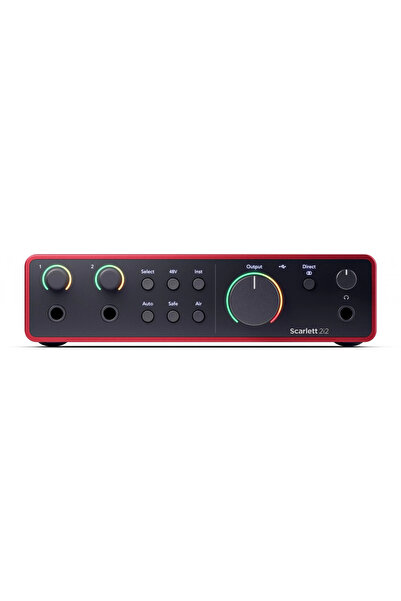Focusrite Scarlett 2i2 Generația a 4-a Interfață Audio USB