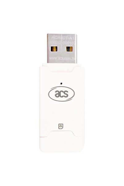 ACS Cititor de carduri inteligente ACR40T USB Tip-A, de dimensiune SIM