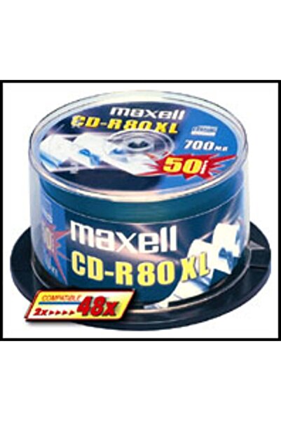 Maxell CD-R 700 MB 52x 50 bucăți (628523.01.CN)