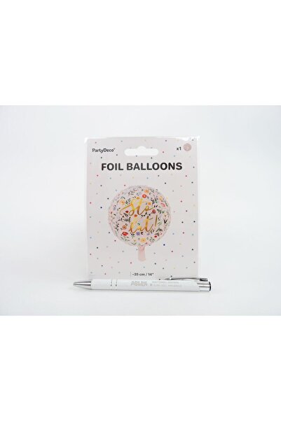Partydeco BALON CU FOLIE DE O SUTĂ DE ANI! 35 cm