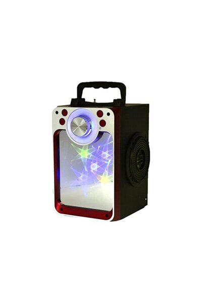 Mmctech Bluetooth Hoparlör Rgb Ledli Kumandalı USB TF FM Radyo Hoparlör Radyo...