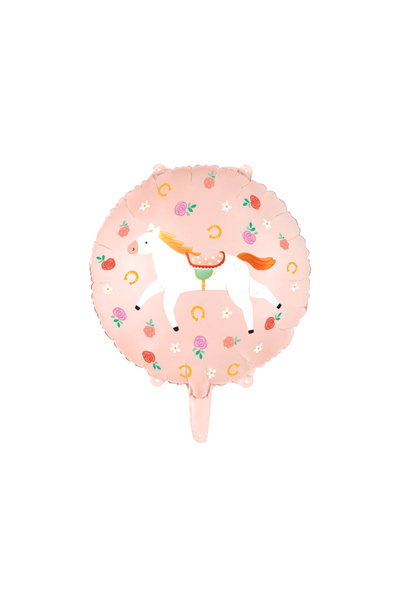 Partydeco Balon din folie Cal, 45 cm, mix