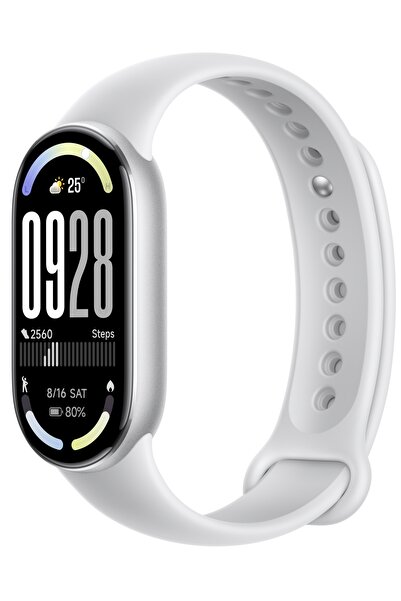 Xiaomi Smartwatch, Brățară inteligentă, Opaska Smart Band 10, Argintiu Glaciar