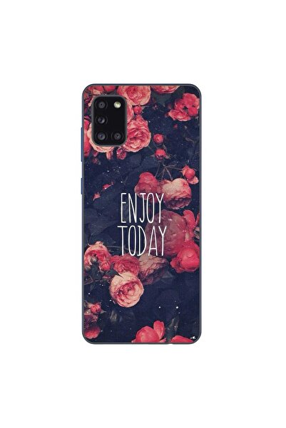 OEM Husa compatibila cu Samsung Galaxy A31 Silicon Gel Tpu Model Enjoy Today
