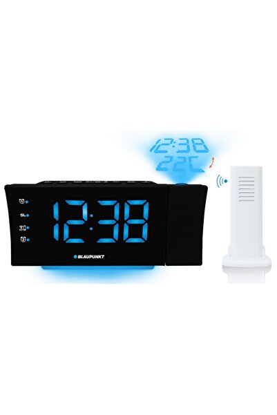Blaupunkt Radiobudzik cu proiector Radio Budzik CRP81USB USB Negru