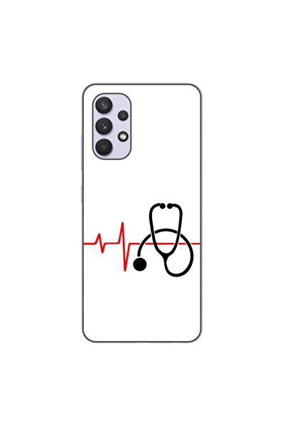 OEM Husa compatibila cu Samsung Galaxy A32 4G Silicon Gel Tpu Model Puls Doctor
