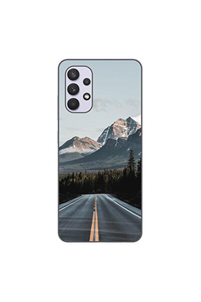 OEM Husa compatibila cu Samsung Galaxy A32 5G Silicon Gel Tpu Model Mountain ...