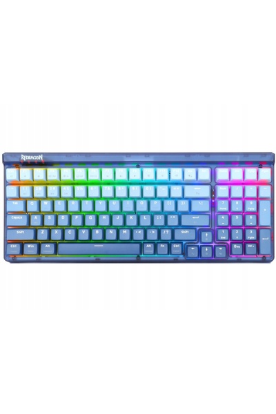Kraft&dele Tastatură mecanică Redragon K656 Pro RGB Purple Switch Niebieska
