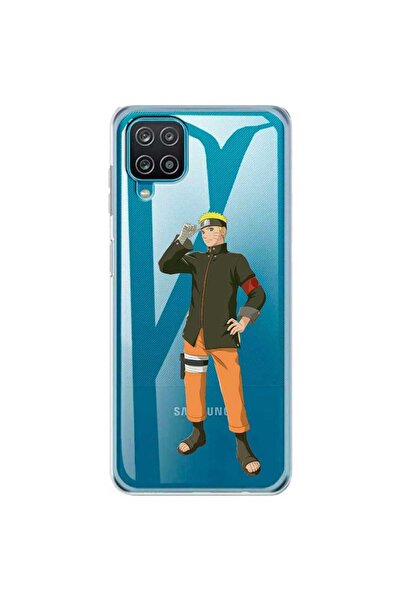 OEM Husa compatibila cu Samsung Galaxy A22 4G Silicon Transparenta Model Naruto