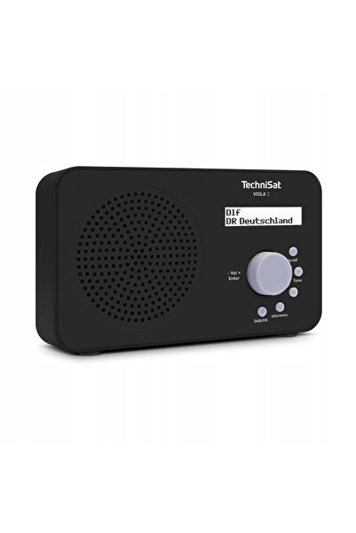 TECHNİSAT Receptor radio portabil VIOLA 2 Radio FM DAB+ Negru