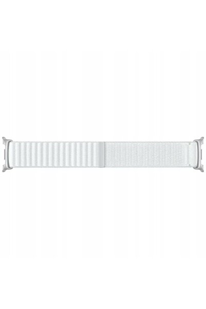 Kraft&dele Curea de ceas Samsung din material textil pentru Watch8 M/L Albă
