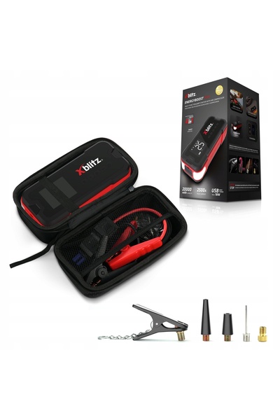 Xblitz Powerbank Energyboost Pro 20000mAh Demaror auto Compresor Lanternă