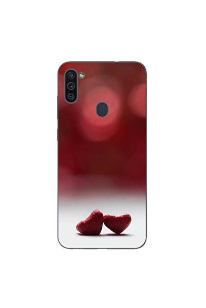 OEM Husa compatibila cu Samsung Galaxy A11 Silicon Gel Tpu Model Little Hearts