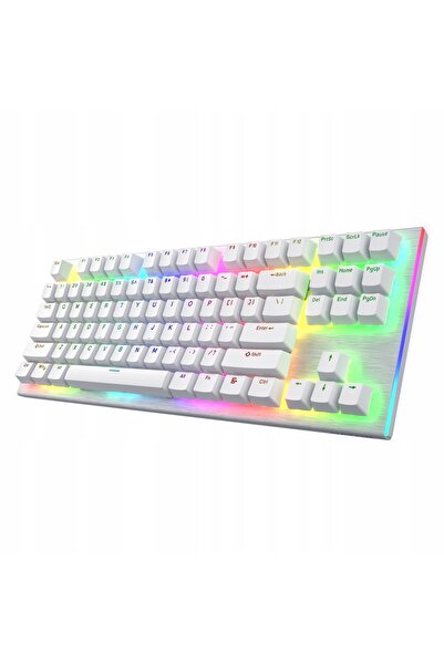 Kraft&dele Tastatură mecanică Hator Gravity X TKL Aurum Orange Linear Alb
