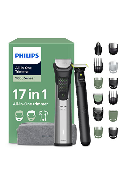Philips Saeco Trimmer Philips Seria 9000 MG9535/15 12 accesorii 120 minute